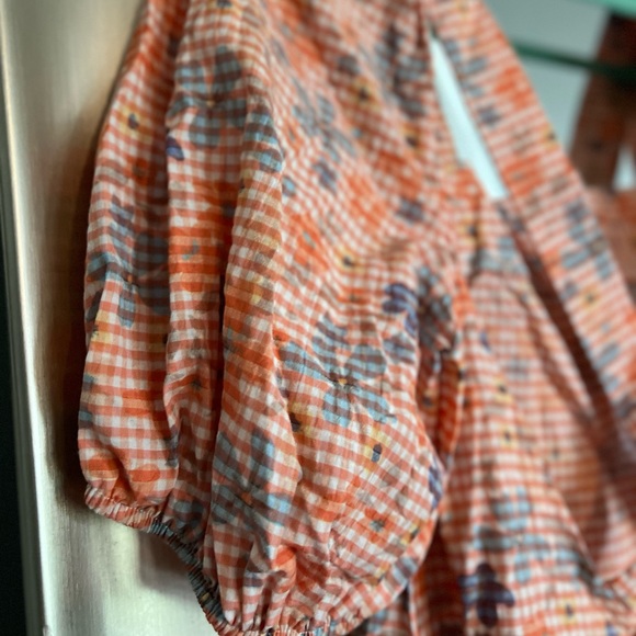 ASOS Design square neck, cross back maxi dress in gingham - Picture 12 of 12